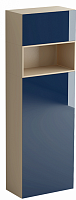 шкаф diamond однодверный ясень, синий в Нижневартовске