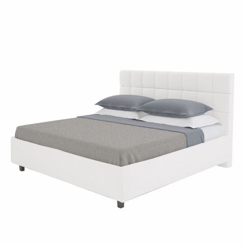 кровать двуспальная 160х200 белая wales в Нижневартовске