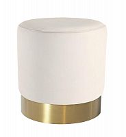 пуф osman белый с золотом в Нижневартовске