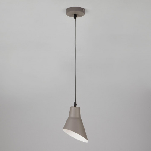 подвесной светильник eurosvet nook 50069/1 серый в Нижневартовске