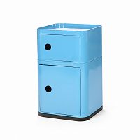 тумба componibili с 2 отсеками голубой в Нижневартовске