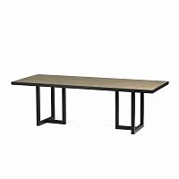 стол обеденный hl-6761-nk коричневый в Нижневартовске