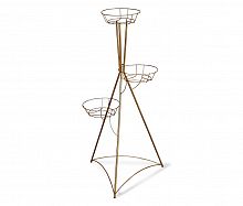 подставка для цветов kolonna 3 бронза в Нижневартовске