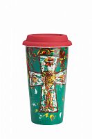 термостакан с силиконовой крышкой dark cross в Нижневартовске