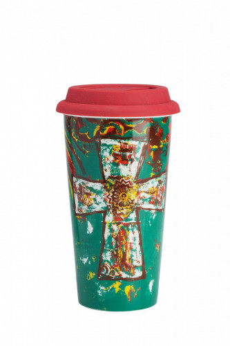 термостакан с силиконовой крышкой dark cross в Нижневартовске