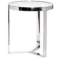 стол журнальный bridge chrome 50*55см хром в Нижневартовске