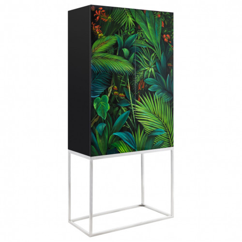 комод fantasy черный, зеленый в Нижневартовске