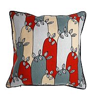 чехол для подушки с принтом цветение и декоративной окантовкой в Нижневартовске