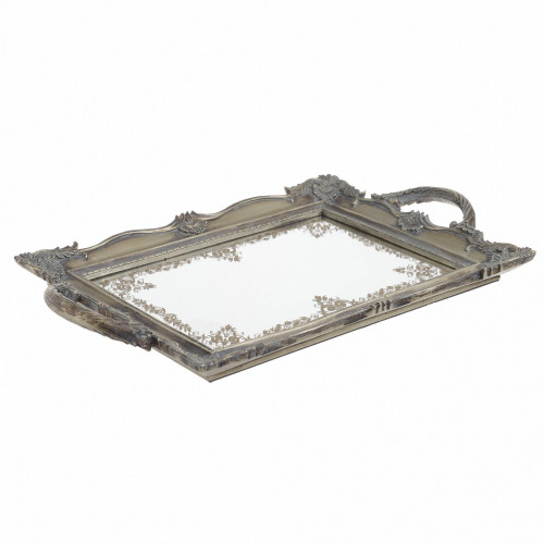 поднос с узорчатыми бортами золотого цвета в Нижневартовске