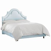 кровать двуспальная 180х200 голубая kennedy french blue в Нижневартовске