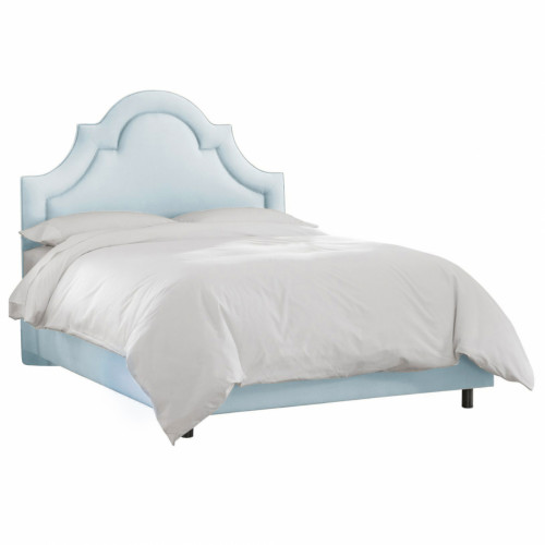 кровать двуспальная 180х200 голубая kennedy french blue в Нижневартовске