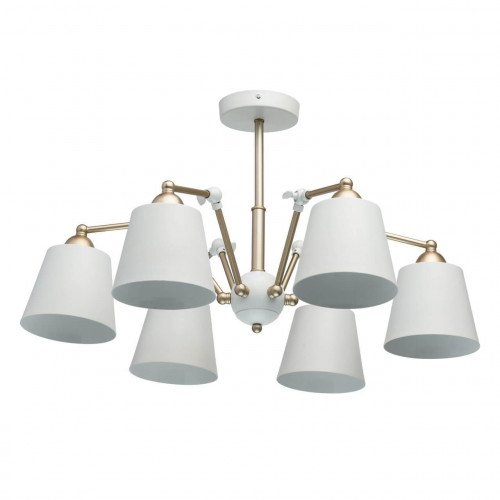 потолочная люстра mw-light таун 6 691011906 белая в Нижневартовске
