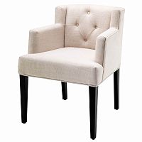 обеденный стул с подлокотниками boca raton от eichholtz белый в Нижневартовске