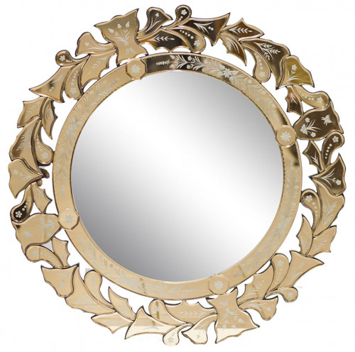 зеркало золотое венецианское в фигурной раме grace в Нижневартовске