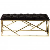 банкетка gold черная в Нижневартовске