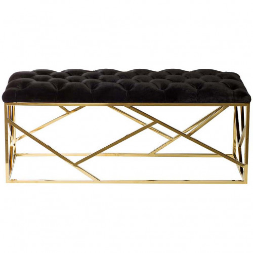 банкетка gold черная в Нижневартовске