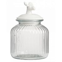 декоративная банка с крышкой deer большая в Нижневартовске