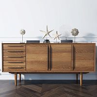 комод bruni три дверки орех в Нижневартовске