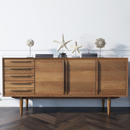 комод bruni три дверки орех в Нижневартовске