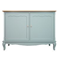 комод leontina с дверками голубой в Нижневартовске