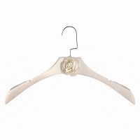 вешалка-плечики chanel белая с молочным цветком для женской одежды в Нижневартовске