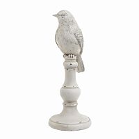 декор настольный птичка белого цвета в Нижневартовске