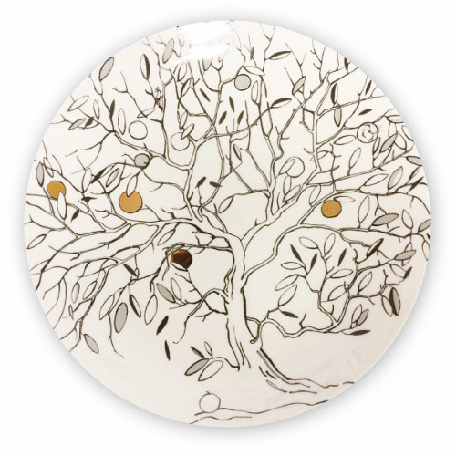 яблоня, тарелка серая в Нижневартовске