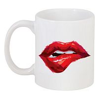 кружка с рисунком lips в Нижневартовске