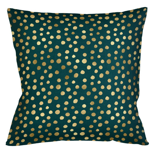 интерьерная подушка «пятнистая» (изумруд) в Нижневартовске