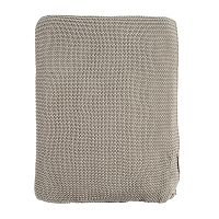 плед жемчужной вязки серого цвета в Нижневартовске