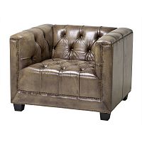 стул paolo от eichholtz коричневый в Нижневартовске