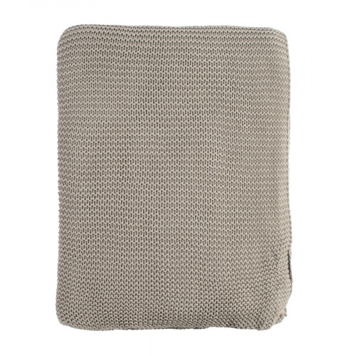 плед жемчужной вязки серого цвета в Нижневартовске