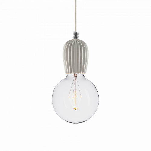 подвесной светильник beton rib white aluminum в Нижневартовске