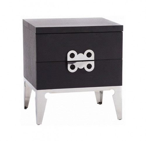 тумбочка isabella чёрная в Нижневартовске