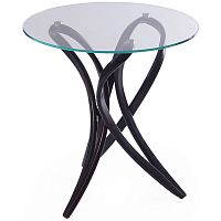 стол кофейный apriori v береза тон венге, стекло в Нижневартовске