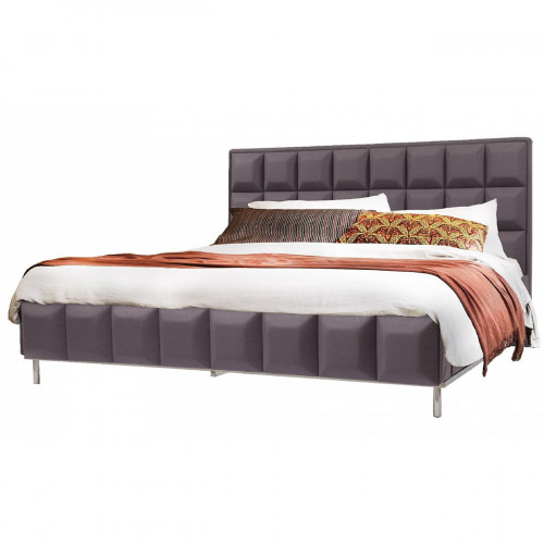 кровать двуспальная 180х200 фиолетовая barrywhite в Нижневартовске