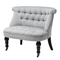 кресло для двоих camden от eichholtz серое в Нижневартовске