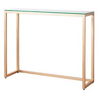 консоль с прозрачной столешницей, золото в Нижневартовске