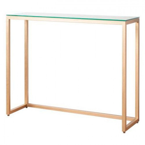 консоль с прозрачной столешницей, золото в Нижневартовске