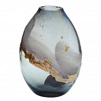 ваза стеклянная цветная 28*13 в Нижневартовске