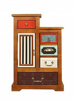 прикроватная тумба gouache birch разноцветная в Нижневартовске