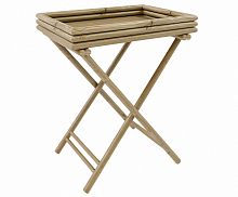 стол-поднос бежевого цвета в Нижневартовске