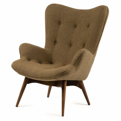 кресло contour 2 темно-коричневое в Нижневартовске