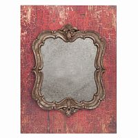 зеркало настенное на деревянном панно pontmercy three в Нижневартовске