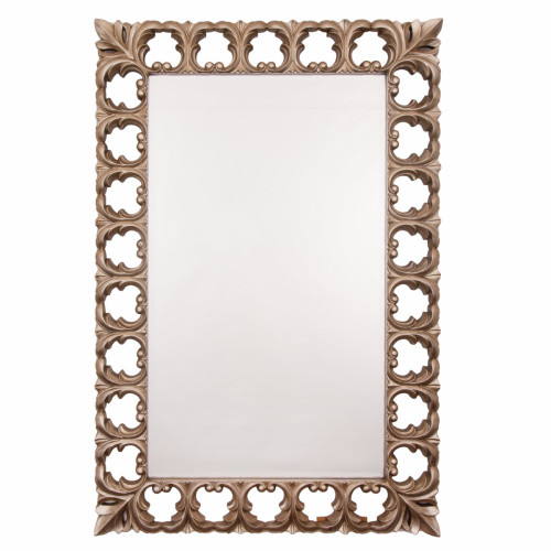 зеркало прямоугольное настенное серебро antiqued silver в Нижневартовске