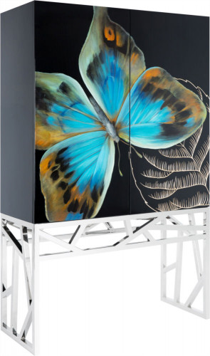 комод fantasy с рисунком голубая бабочка в Нижневартовске