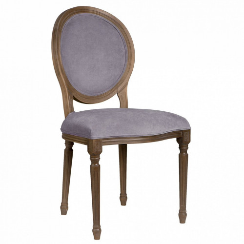 стул с овальной спинкой медальонсиреневый в Нижневартовске