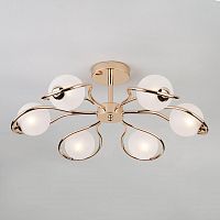 потолочная люстра eurosvet camomile 70089/6 золото в Нижневартовске