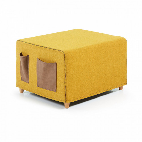 пуф-кровать kos желтый в Нижневартовске
