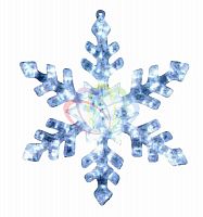 светодиодная фигура снежинка большая 63см в Нижневартовске